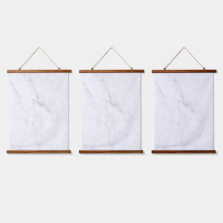 Tapisserie Suspendue Marbre Blanc