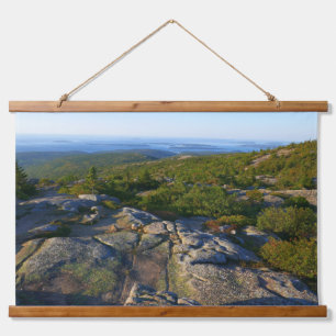 Tapisserie Suspendue Matin au sommet du mont Cadillac à Acadia