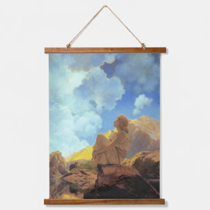 Tapisserie Suspendue Maxfield Parrish Matin 1922 Nuage Bleu Beaux-Arts