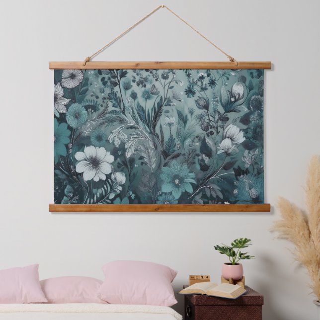 Tapisserie Suspendue Même les hippies prennent le blues (Chambre à coucher)