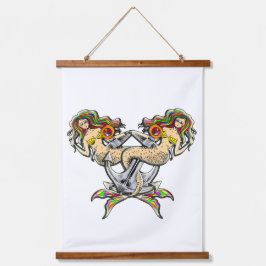 Tapisserie Suspendue Mermaids - Design nautique pour les amoureux des o