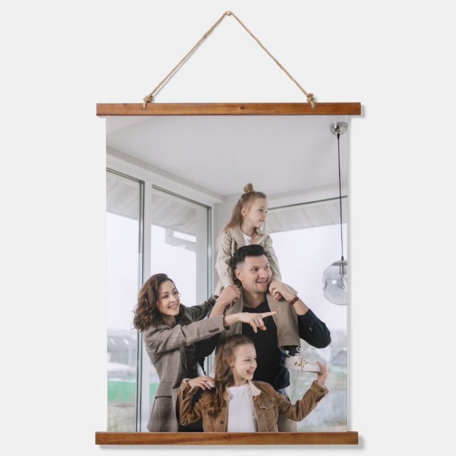 Tapisserie Suspendue MODERNE AJOUTER VOTRE PROPRE PHOTO do-it-yourself  (Recto)