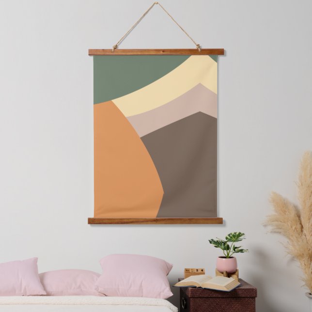 Tapisserie Suspendue Moderne minimaliste (Chambre à coucher)