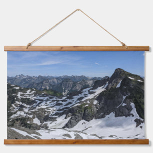 Tapisserie Suspendue Montagnes de neige cool