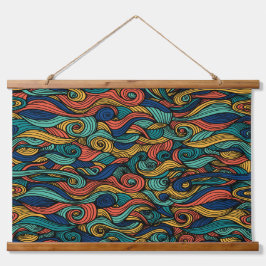 Tapisserie Suspendue motif de laine paisley