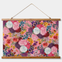 Motif rose floral