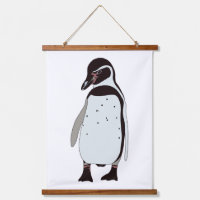 Mur de pingouin suspendu