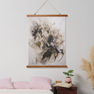 Tapisserie Suspendue Nature douce et végétale neutre inspirée