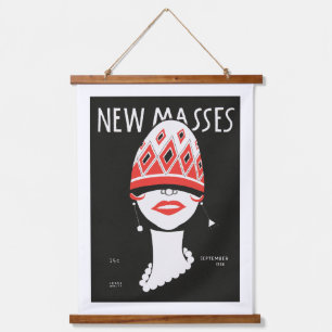 Tapisserie Suspendue New Masses (1926) par Frank Walts