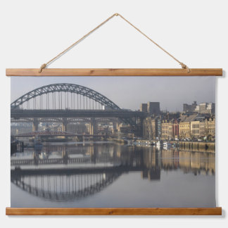 Tapisserie Suspendue Newcastle Quayside et le pont Tyne