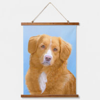Nouvelle-Écosse Peinture de chien pour l'essayeur