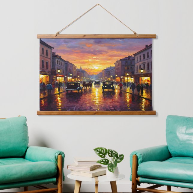 Tapisserie Suspendue Old Boulevard (Salon)