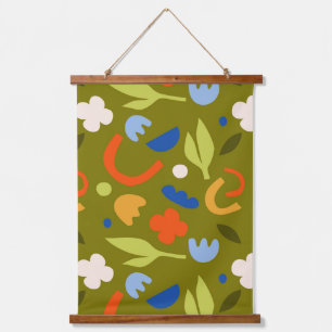 Tapisserie Suspendue Olive Meadow