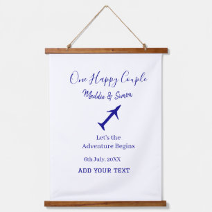 Tapisserie Suspendue One happy Couple, l'aventure commence co mariage