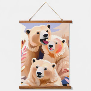 Tapisserie Suspendue Ours polaires
