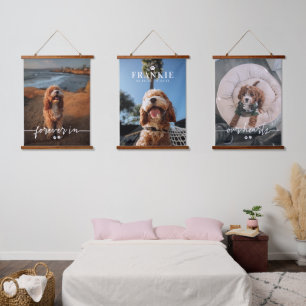 Tapisserie Suspendue Pailles Pour Toujours Dans Nos Coeurs 3 Pet Photo 