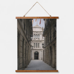 Tapisserie Suspendue Passage de Barcelone — Lumière minimale