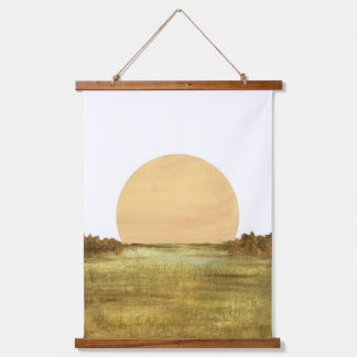 Tapisserie Suspendue Paysage Abstrait