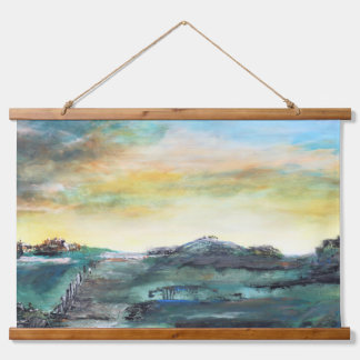 Tapisserie Suspendue Paysage Abstrait