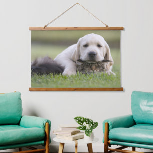 Tapisserie Suspendue Paysage horizontal Famille Animaux de compagnie Ph