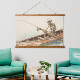 Tapisserie Suspendue Pêche au squelette