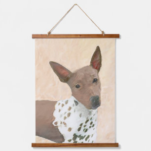 Tapisserie Suspendue Peinture américaine sans poil Terrier - Chien Art
