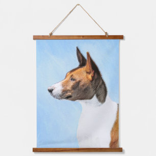 Tapisserie Suspendue Peinture Basenji - Belle Art Original