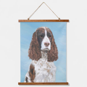 Tapisserie Suspendue Peinture espagnole Springer anglaise Peinture orig