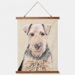 Tapisserie Suspendue Peinture galloise Terrier - Cute Original Chien Ar