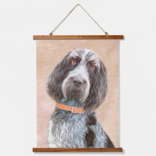 Tapisserie Suspendue Peinture Spinone Italiano - Belle Art Original Chi