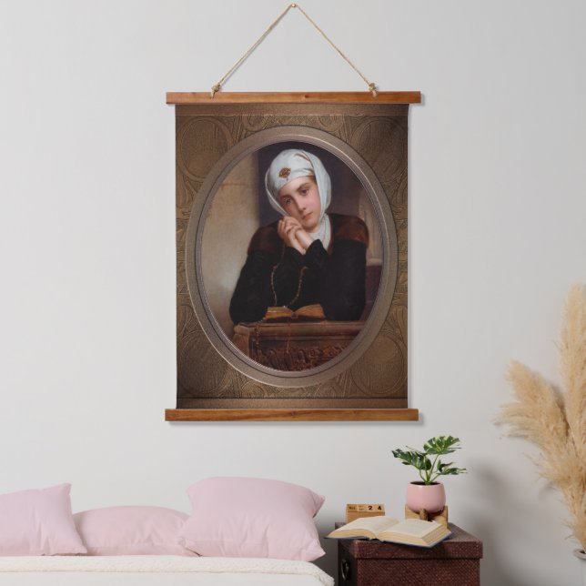 Tapisserie Suspendue Perdu dans la pensée par Henry Guillaume Schlesing (Chambre à coucher)