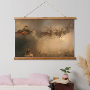 Tapisserie Suspendue Père Noël par William Holbrook Beard