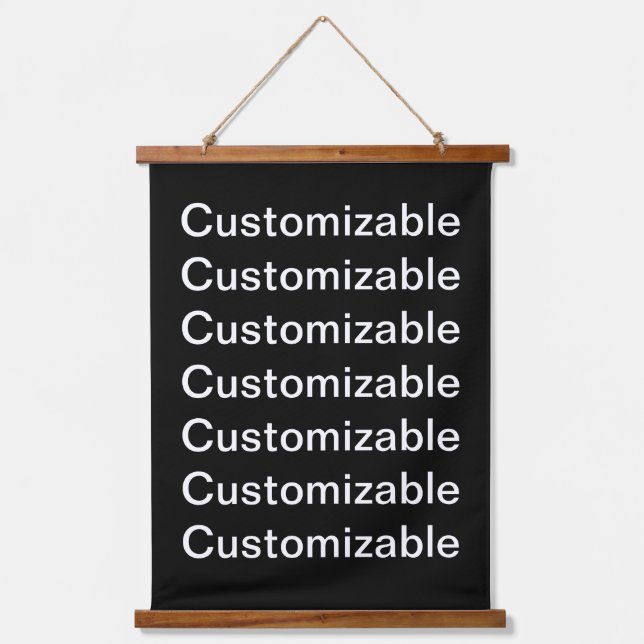 Tapisserie Suspendue Personnalisable (Recto)
