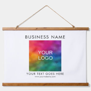 Tapisserie Suspendue Personnaliser Ajouter votre logo d'entreprise Modè