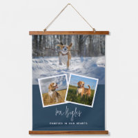 Pet Dog Memorial Custom 3 Photo Collage