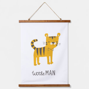 Tapisserie Suspendue Petit homme   Cravate Tiger Bow