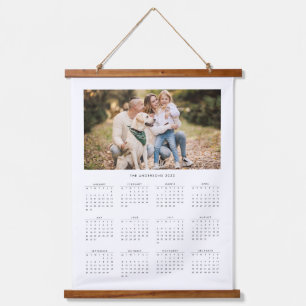 Tapisserie Suspendue Photo de famille personnalisée 2013 Calender