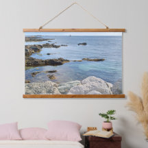 Photo d'une rive d'océan bleu, beauté extérieure d