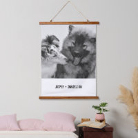 Photo simple, moderne personnalisée pour animaux d