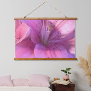 Tapisserie Suspendue Photographie rose Lily