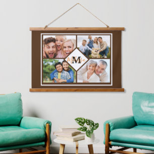 Tapisserie Suspendue Photos de famille personnalisées
