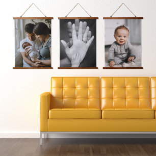 Tapisserie Suspendue Photos de la nouvelle famille de bébés