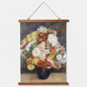 Tapisserie Suspendue Pierre-Auguste Renoir Bouquet de Chrysanthèmes