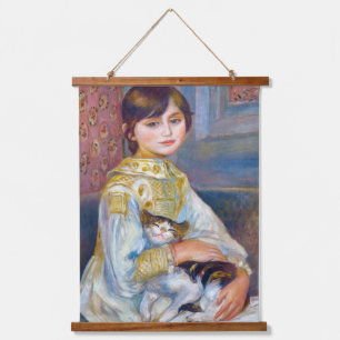 Tapisserie Suspendue Pierre-Auguste Renoir - Enfant au chat