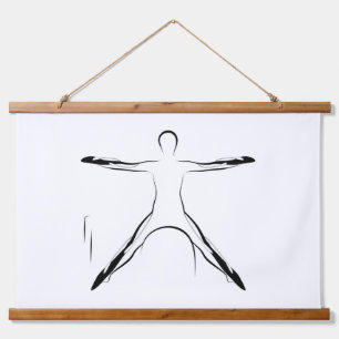 Tapisserie Suspendue Pilates Cheval - Tonneau à échelle