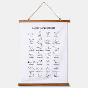 Tapisserie Suspendue Pilates Exercices Mat