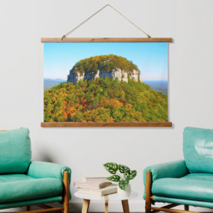 Tapisserie Suspendue Pilot Mountain State Park en Caroline du Nord