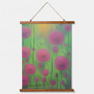 Tapisserie Suspendue Pissenlits Violets