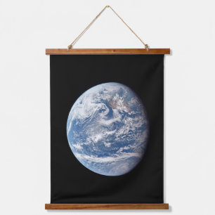 Tapisserie Suspendue Planète Terre Prise Par L'Équipage Apollo 11.