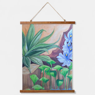 Tapisserie Suspendue Plante Pond Party